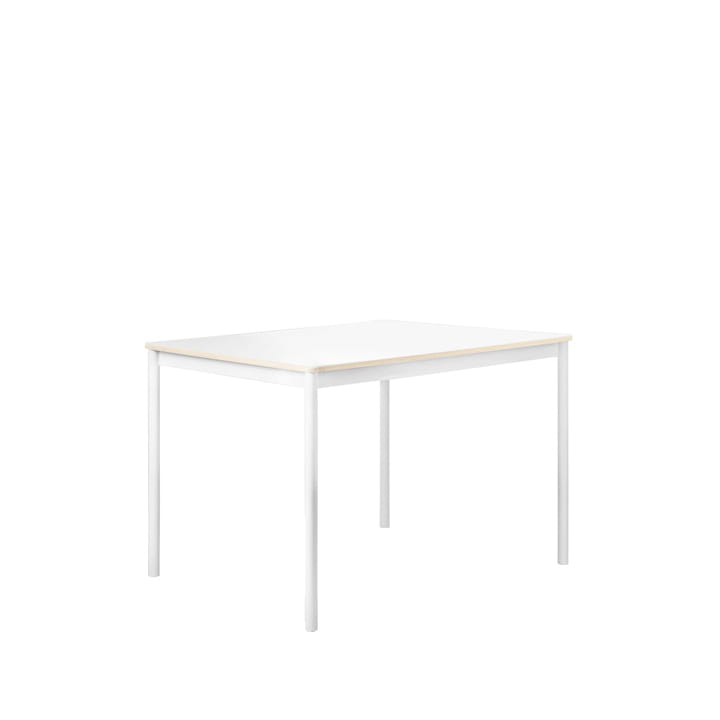 Base Esstisch - White, plywoodkant, 140 x 80cm - Muuto