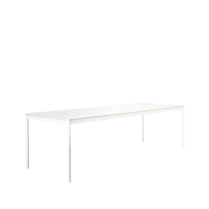 Base Esstisch - White, plywoodkant, 250 x 90cm - Muuto