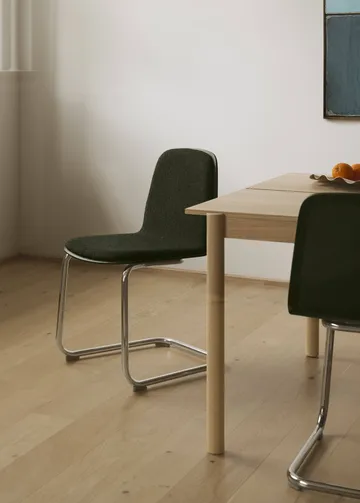 Brink Chair Cantilever Base Stuhl - Eiche-Chrom - Muuto
