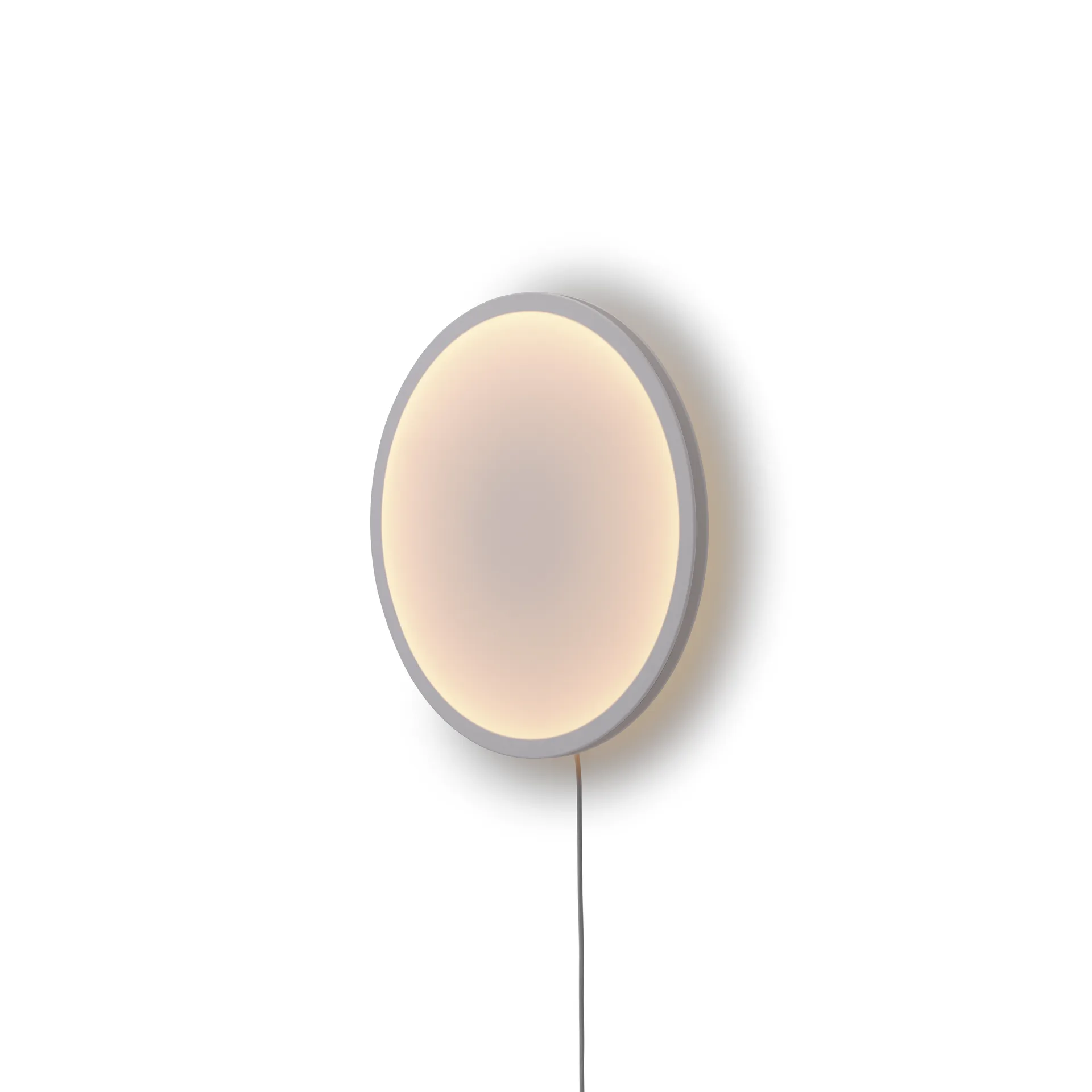 Calm Wandleuchte Ø50 cm, White/Grey Muuto