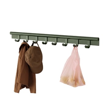 Coil Kleiderhaken 100cm - Dark green - Muuto