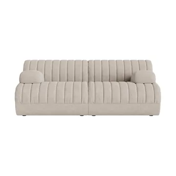 Coltre Modulsofa - Konfiguration 2, Turf-Sand, 2-Sitzer - Muuto