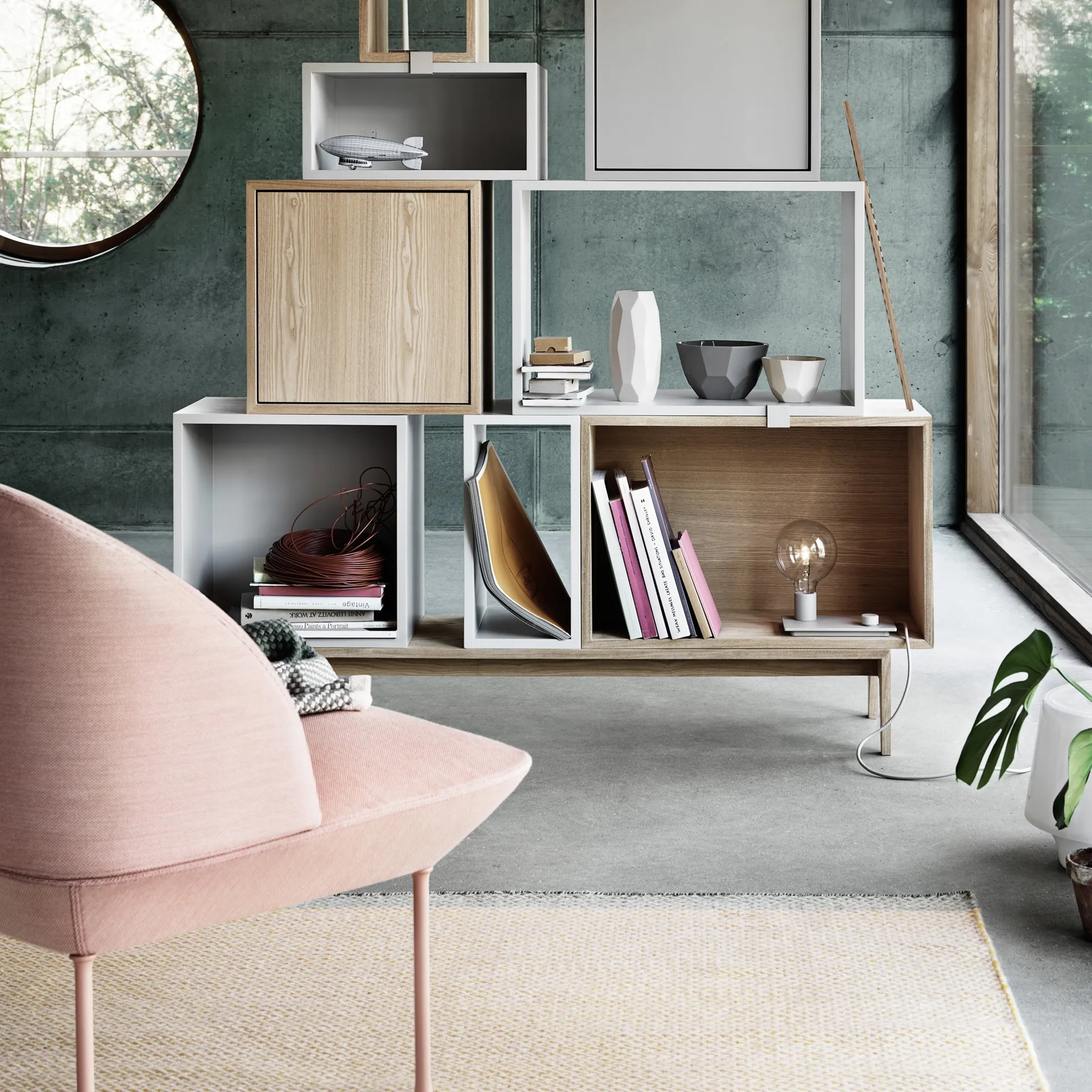 Control Tischleuchte, Grau Muuto