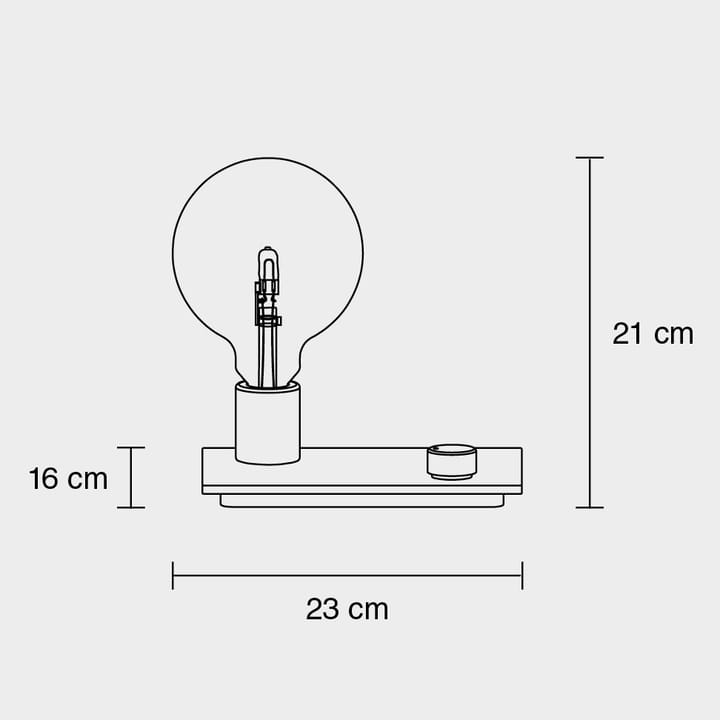 Control Tischleuchte - Grau - Muuto