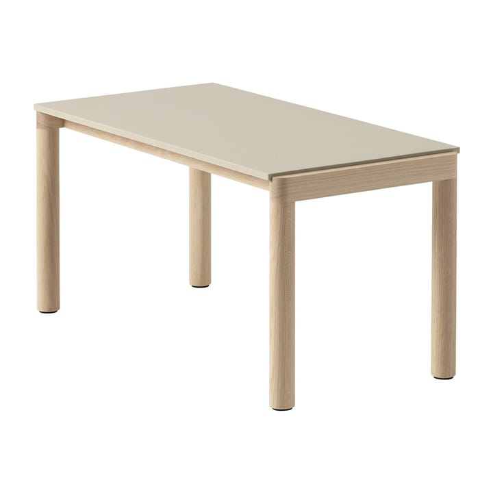 Couple 1 Plain Beistelltisch 40 x 84 x 40cm - Sand-oak - Muuto