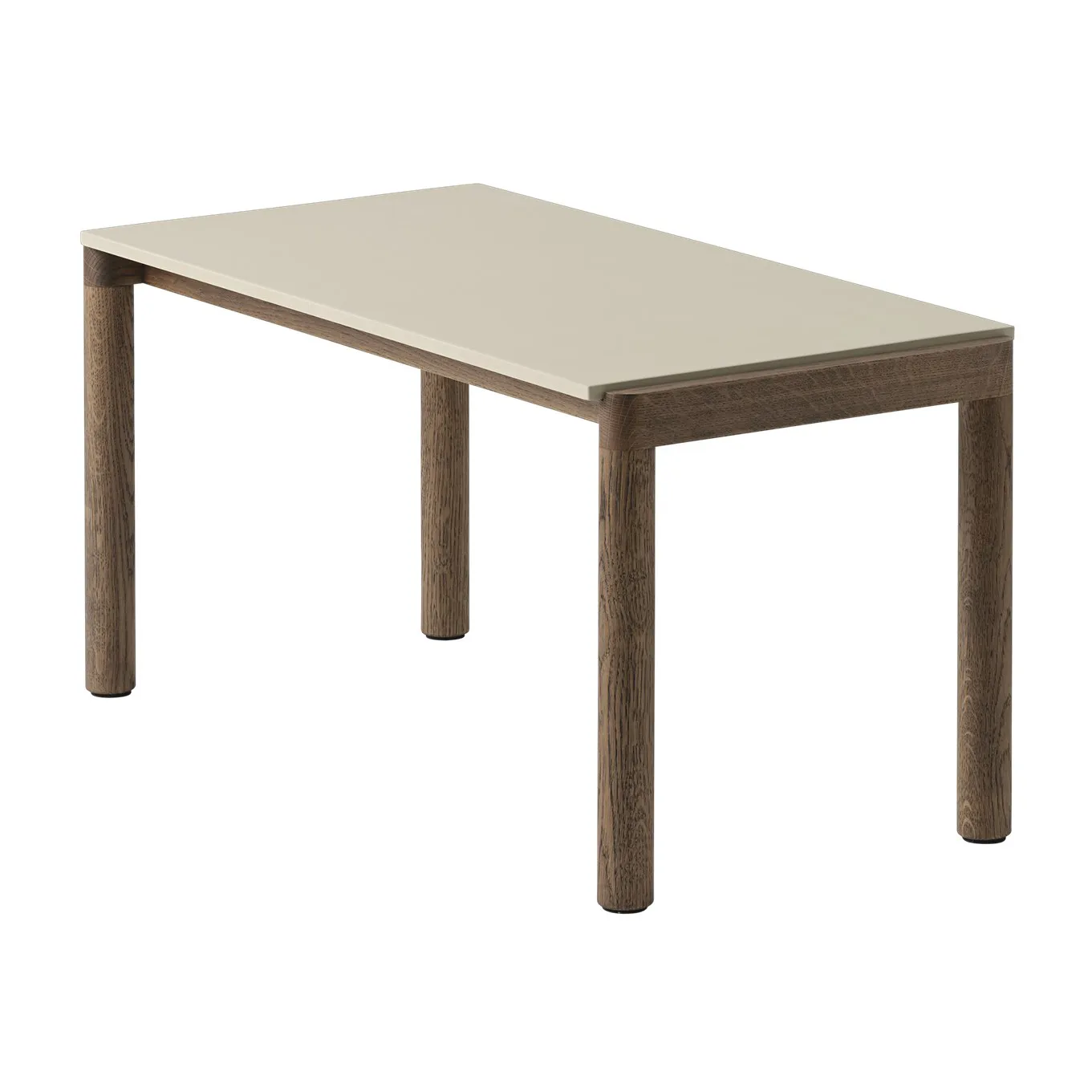 Couple 1 Plain Couchtisch 40 x 84 x 40cm, Sand-dark oiled oak Muuto