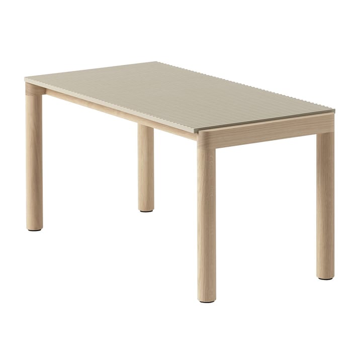 Couple 1 Wavy Beistelltisch 40 x 84 x 40cm - Sand-oak - Muuto