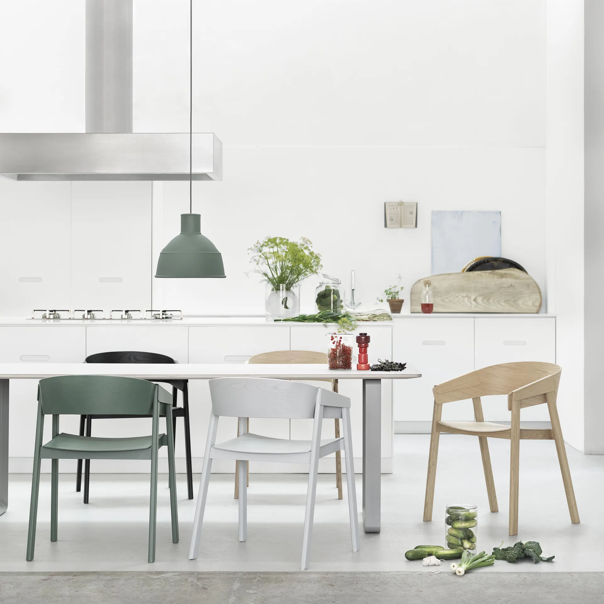 Cover Armchair, Eiche Muuto