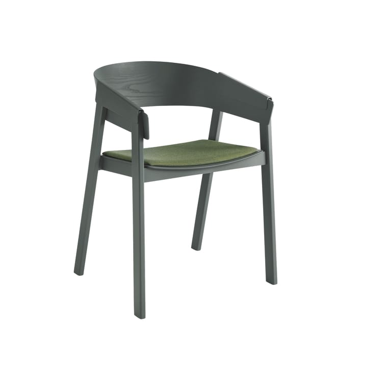 Cover Armlehnstuhl verkleideter Sitz - Remix  933-Green - Muuto