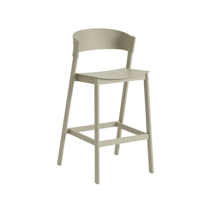 Cover Barstuhl - Dark beige - Muuto