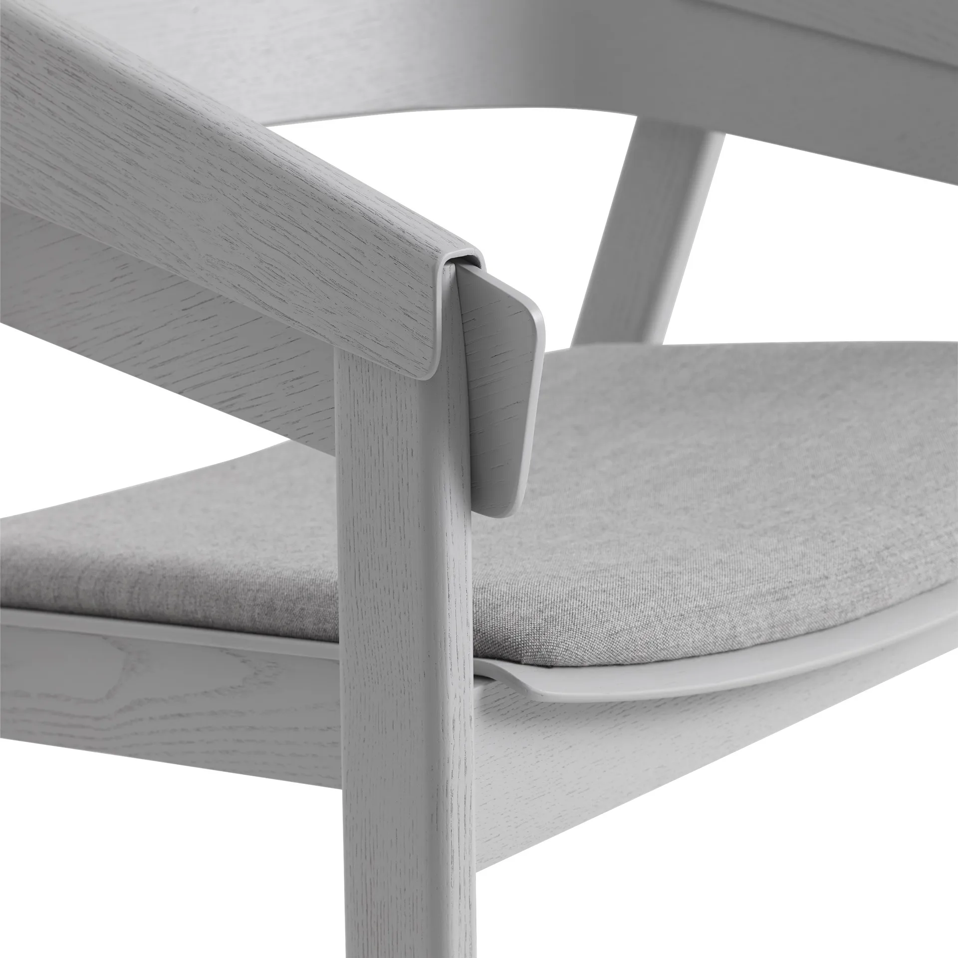 Cover lounge chair, Remix 123-grey Muuto