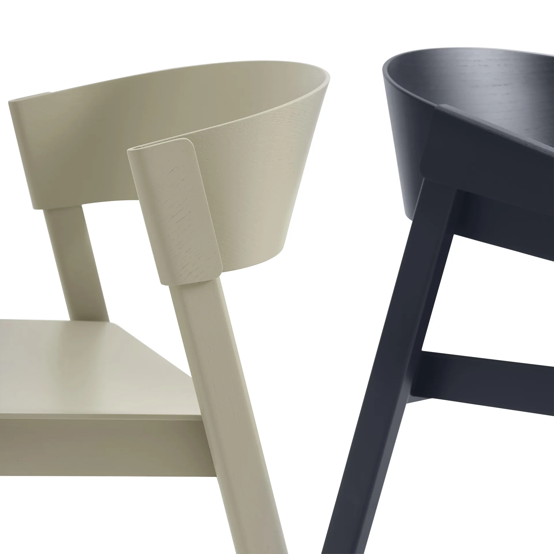 Cover Side Chair, Dark beige Muuto