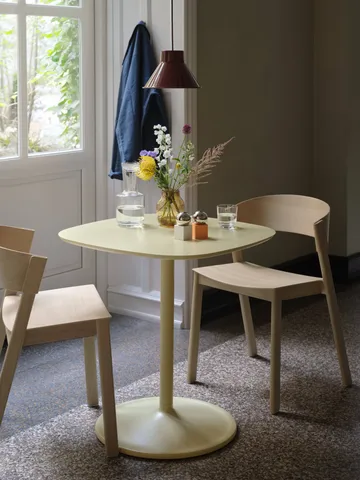 Cover Side Chair leather - Konjak-Eiche - Muuto