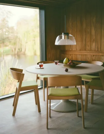 Cover Side Chair leather - Konjak-Eiche - Muuto