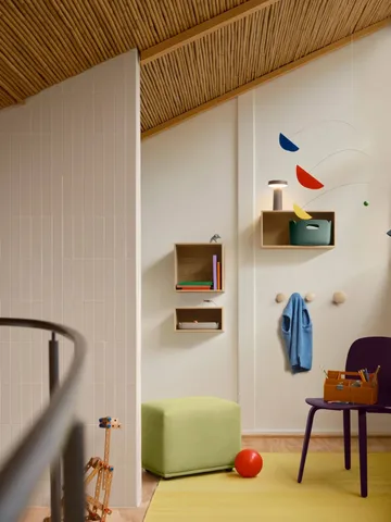 Dots Wandhaken Eiche - Ø13 cm - Muuto