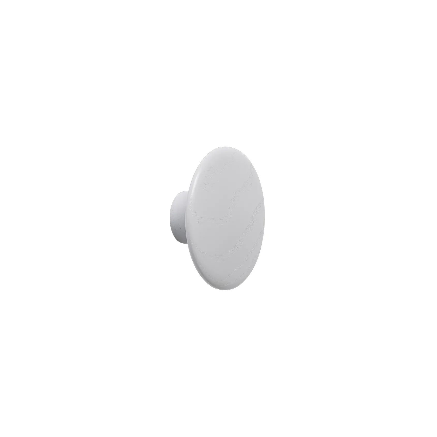 Dots Wandhaken grau, Ø6,5 cm Muuto