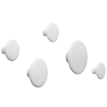 Dots Wandhaken weiß - Mittel - Muuto