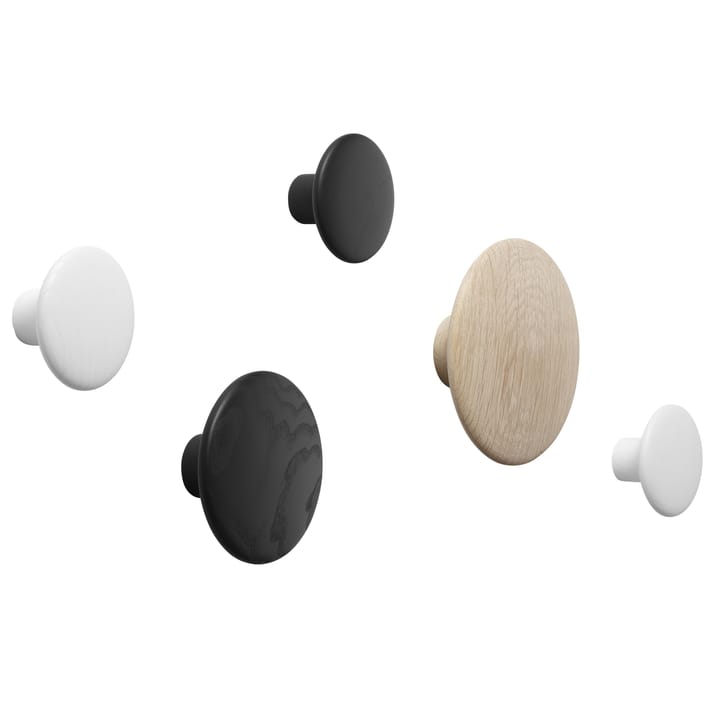 Dots Wandhaken weiß, Mittel Muuto