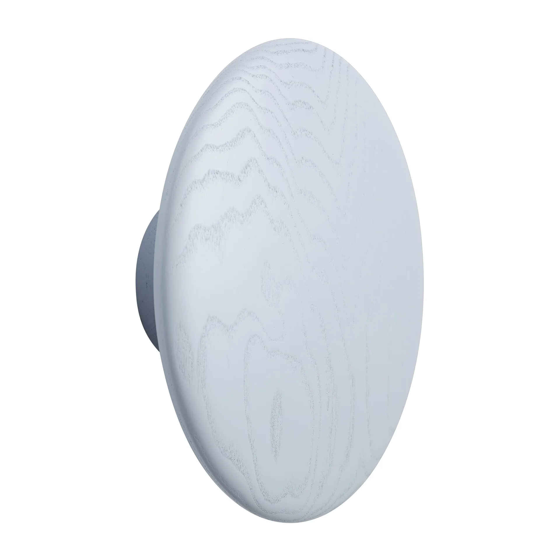 Dots wood Haken light blue, Ø17cm Muuto