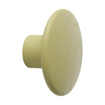 Dots Wood Wandhaken - Light olive, Ø6,5 cm - Muuto
