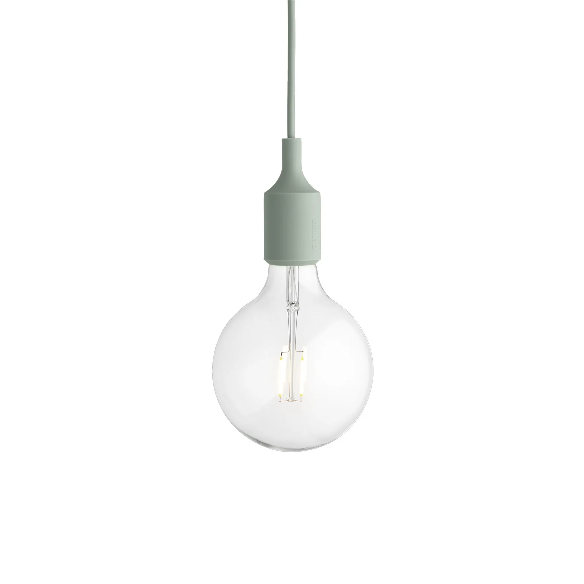 E 27 Lamp Pendelleuchte, Hellgrün Muuto
