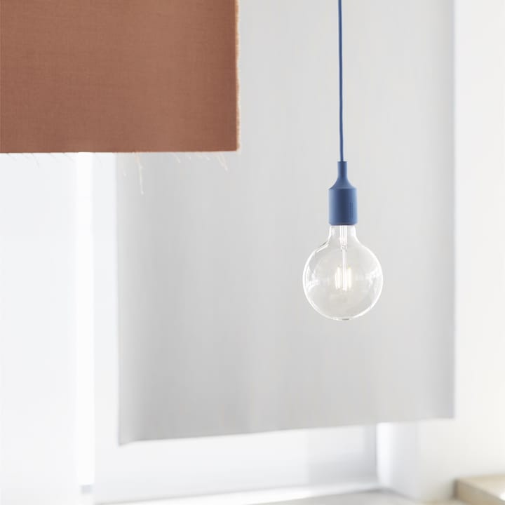 E 27 Lamp Pendelleuchte - Pale blue - Muuto