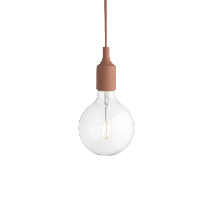 E 27 Lamp Pendelleuchte, Terracotta Muuto