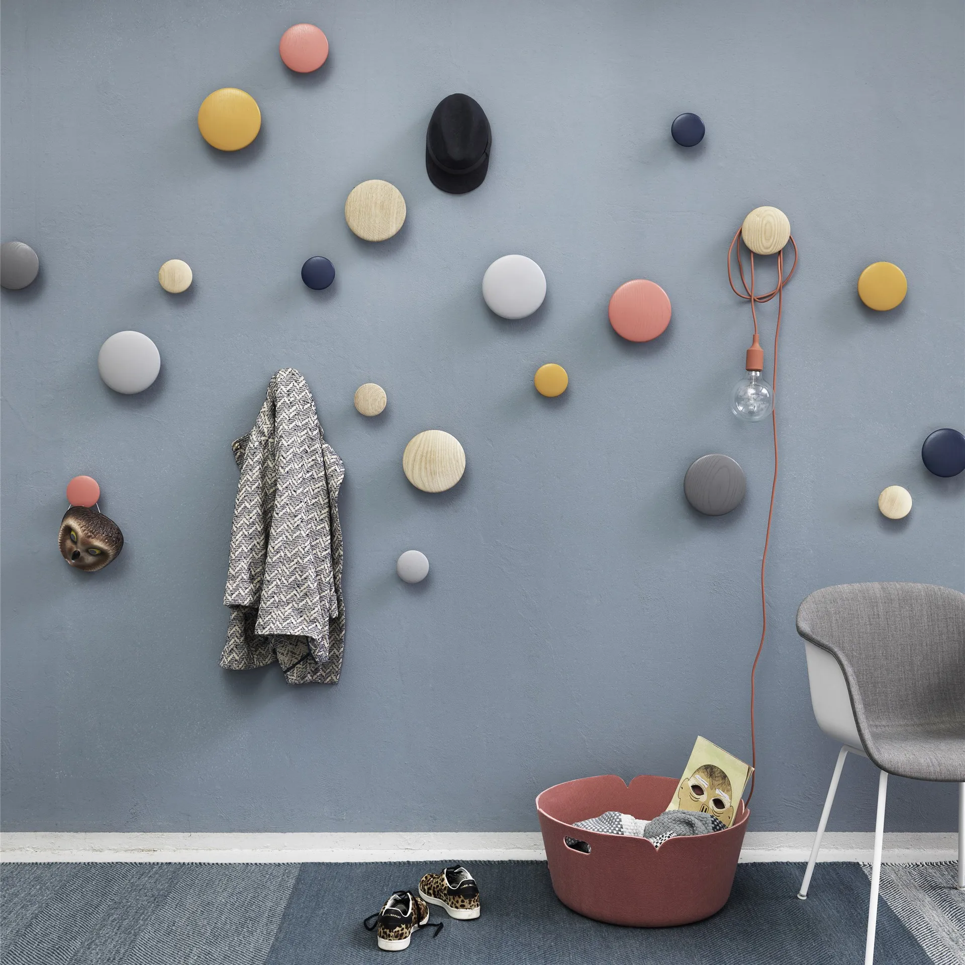 E 27 Lamp Pendelleuchte, Terracotta Muuto