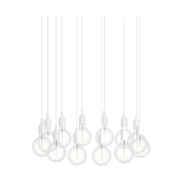 E27 Pendant Cluster 12 Pendelleuchte - Weiß - Muuto
