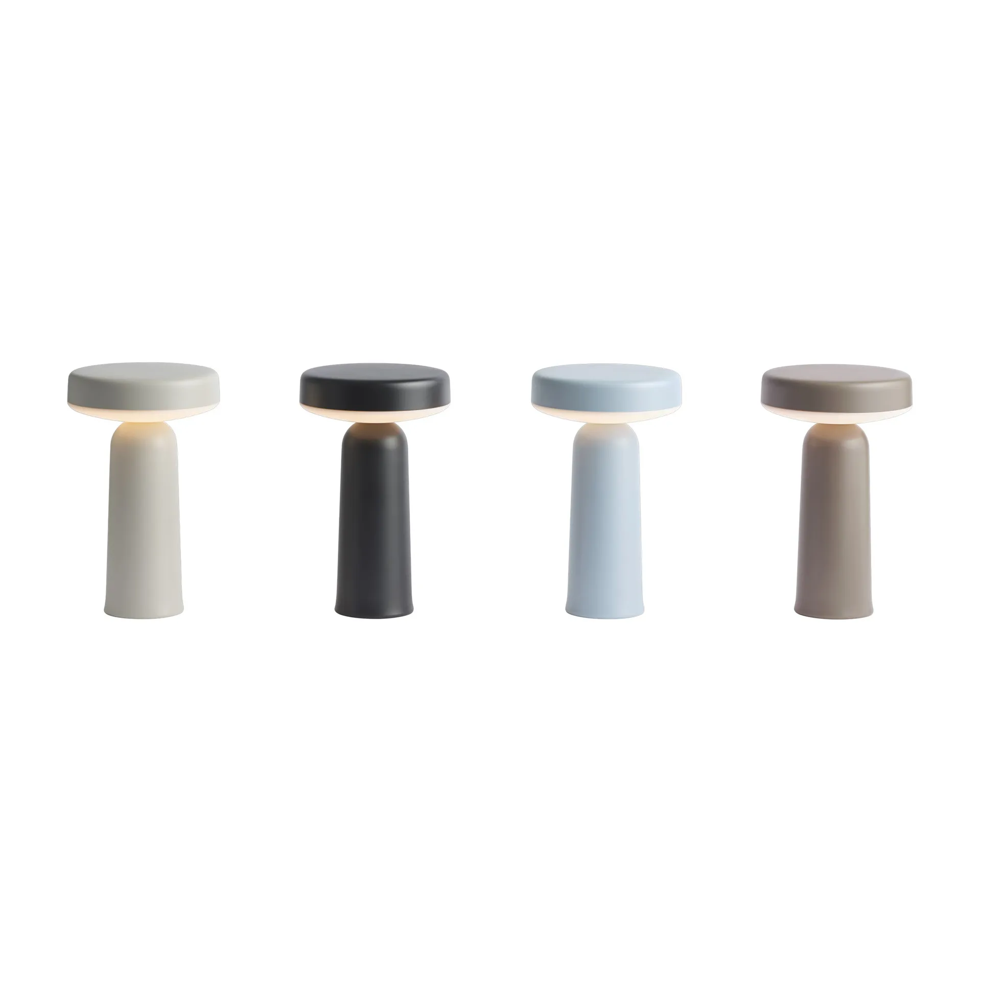 Ease portable Tischleuchte 21,5cm, Grey Muuto