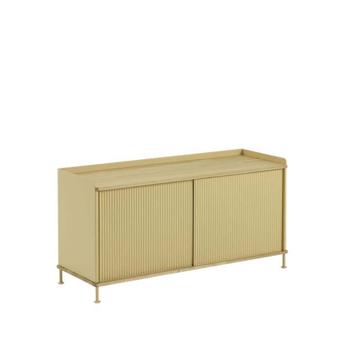 Enfold Low Sideboard - Yellow-Metal - Muuto