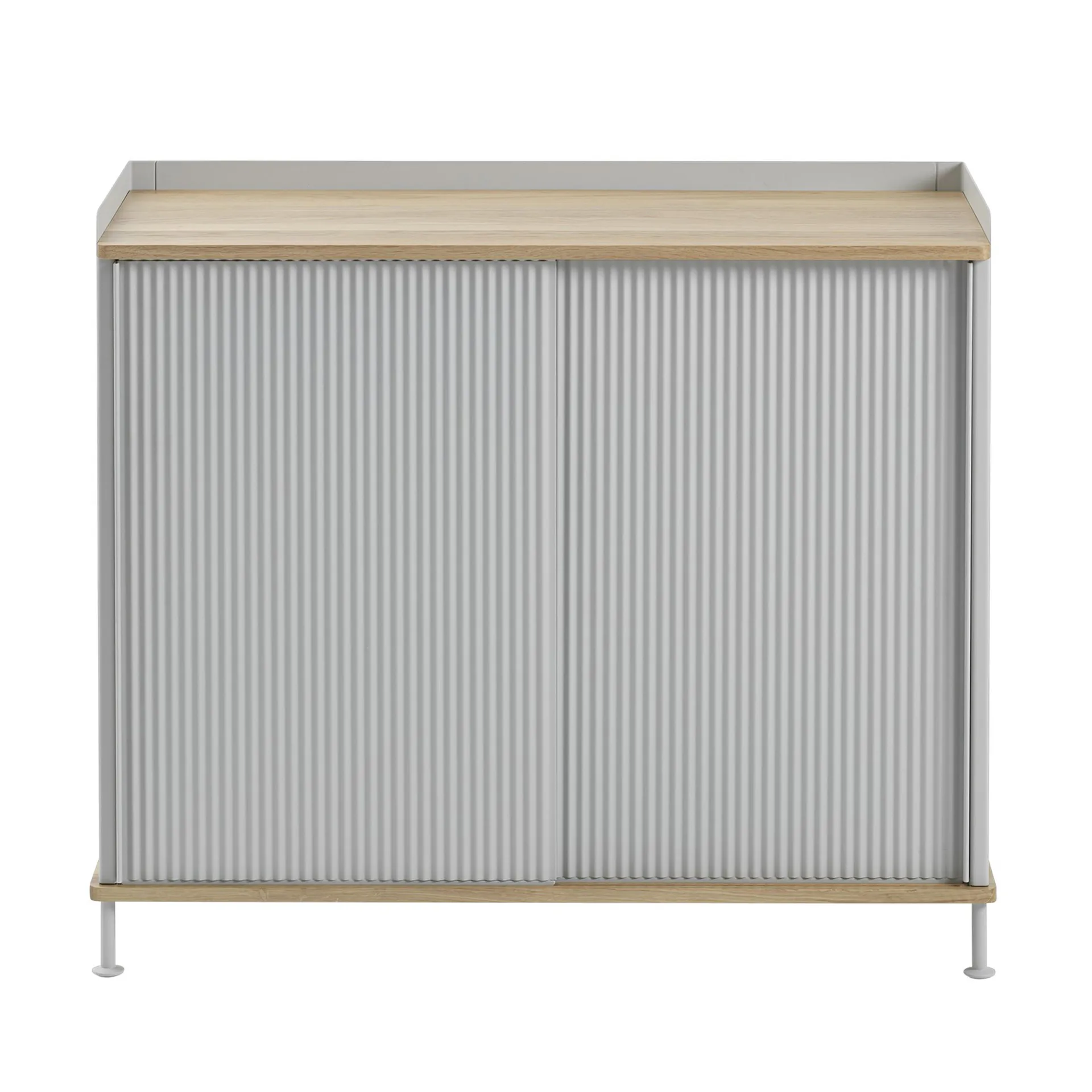 Enfold Sideboard hoch, Oak-grey Muuto