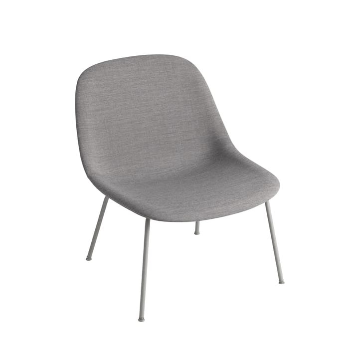 Fiber lounge Sessel mit Stahlbeinen - Remix  133-Grey - Muuto
