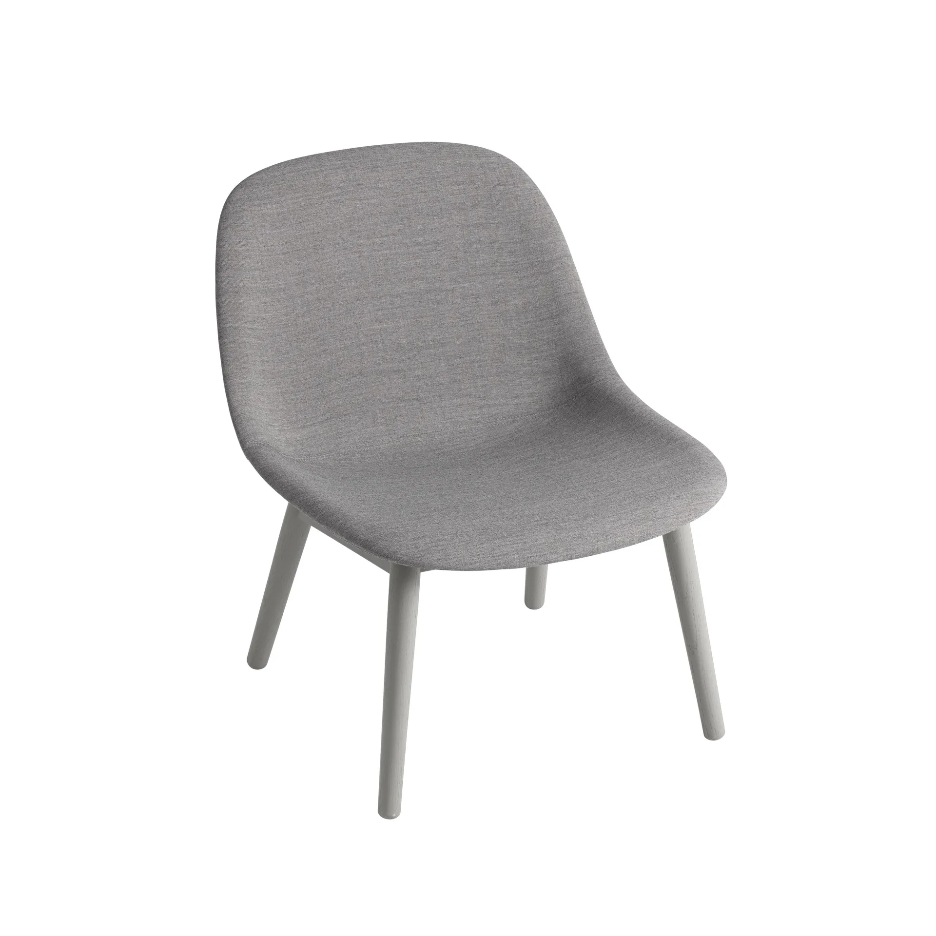 Fiber Lounge Stuhl mit Eichenholzbeine, Remix 133 Muuto