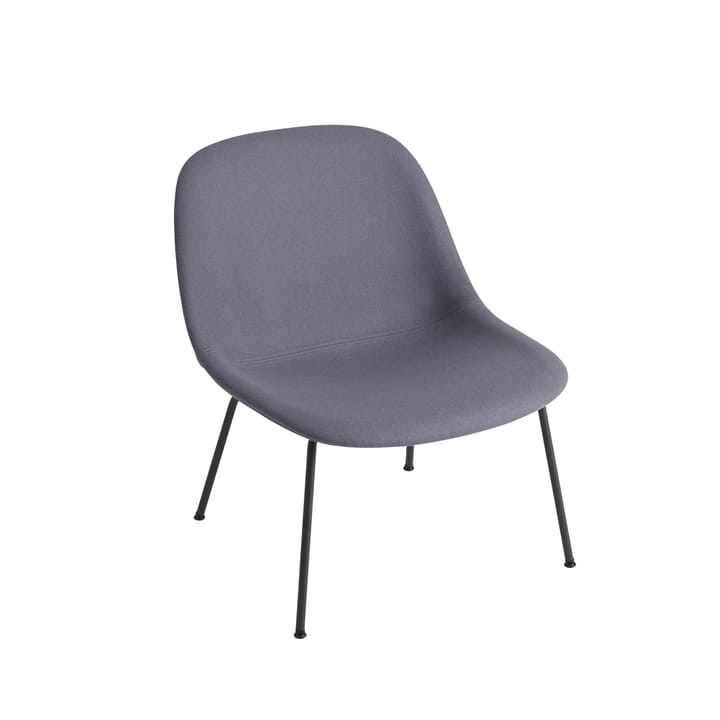 Fiber Lounge Stuhl mit Stahlbeinen - Divina 154-Black - Muuto