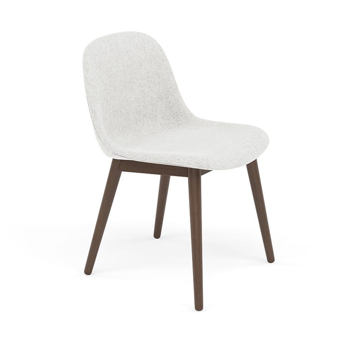 Fiber side chair Stuhl mit Holzbeinen - Hallingdal nr110-stained dark brown - Muuto