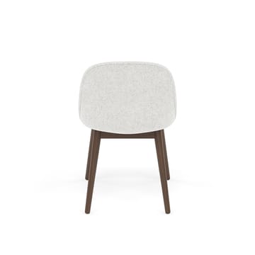 Fiber side chair Stuhl mit Holzbeinen - Hallingdal nr110-stained dark brown - Muuto