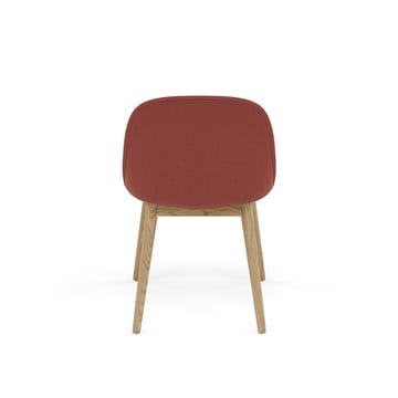 Fiber side chair Stuhl mit Holzbeinen - Re-wool 558-oak - Muuto