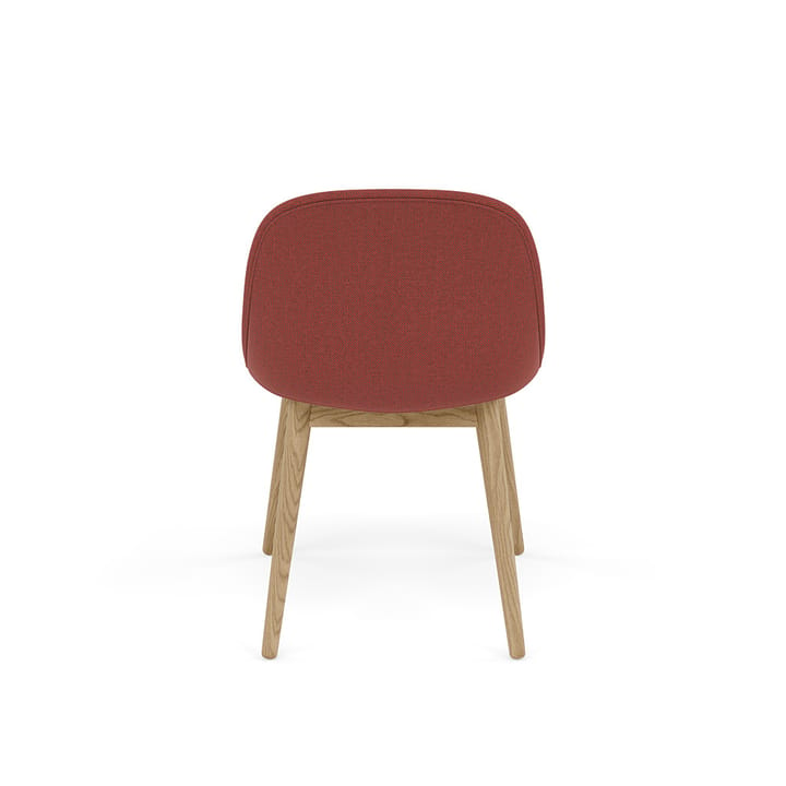 Fiber side chair Stuhl mit Holzbeinen - Re-wool 558-oak - Muuto