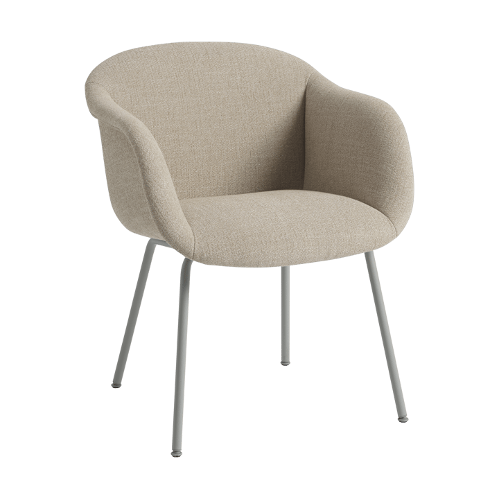 Fiber Soft Armchair mit Rohrgestell - Ecriture 240/Grey - Muuto