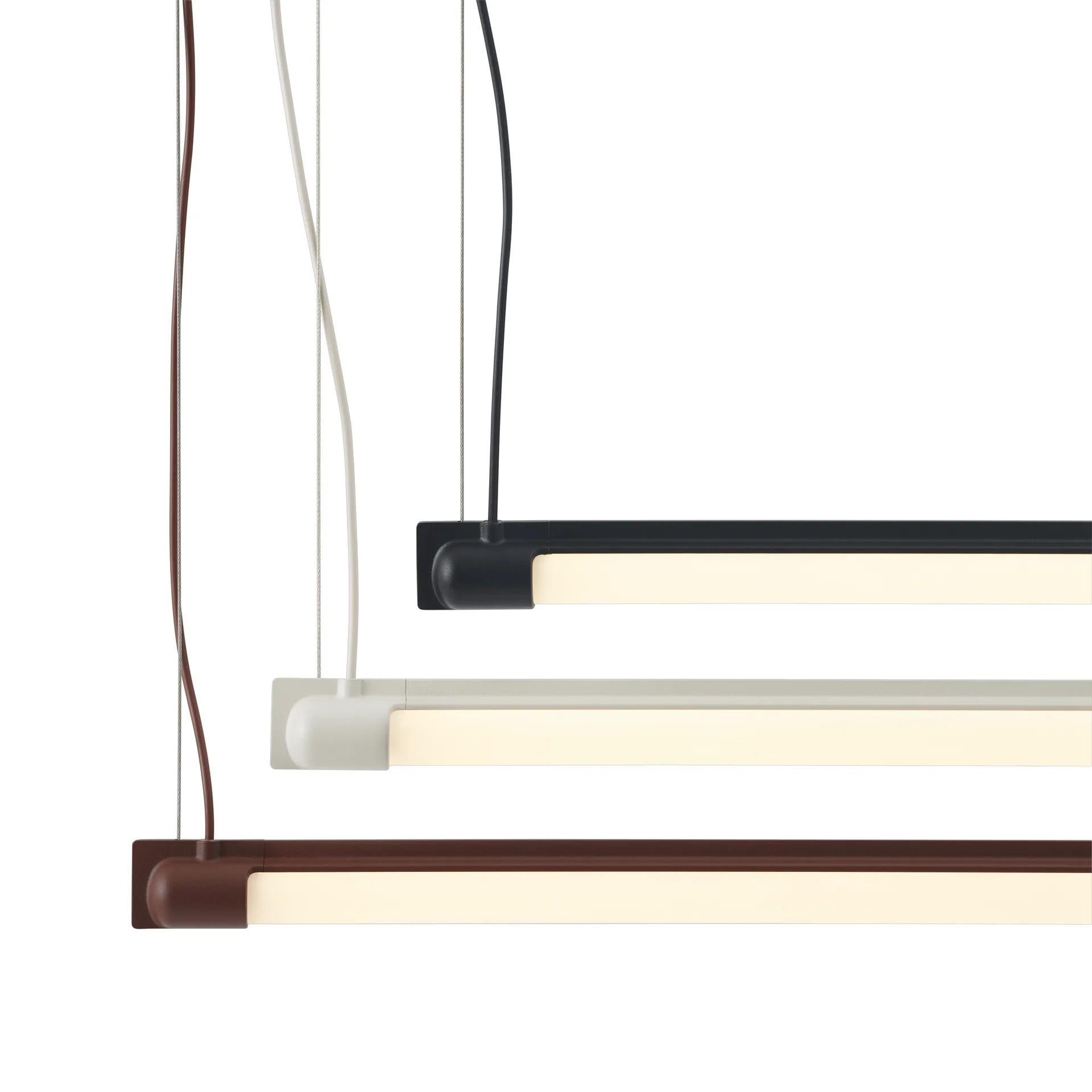 Fine Pendelleuchte 120 cm, Deep Red Muuto