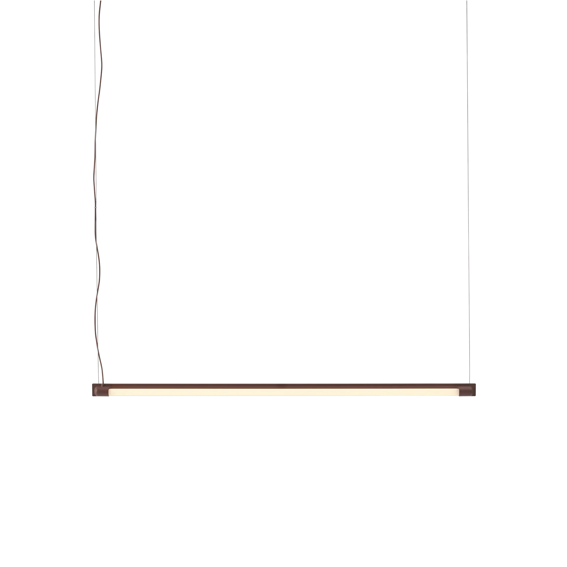 Fine Pendelleuchte 90 cm, Deep Red Muuto