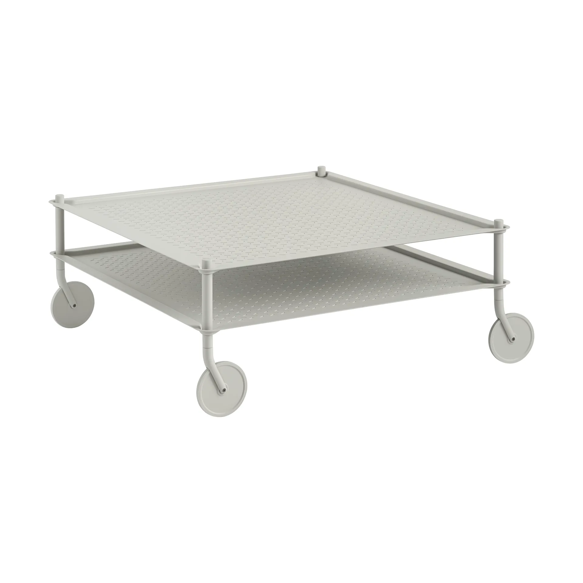 Flow Beistelltisch 95x95 cm, Grey Muuto