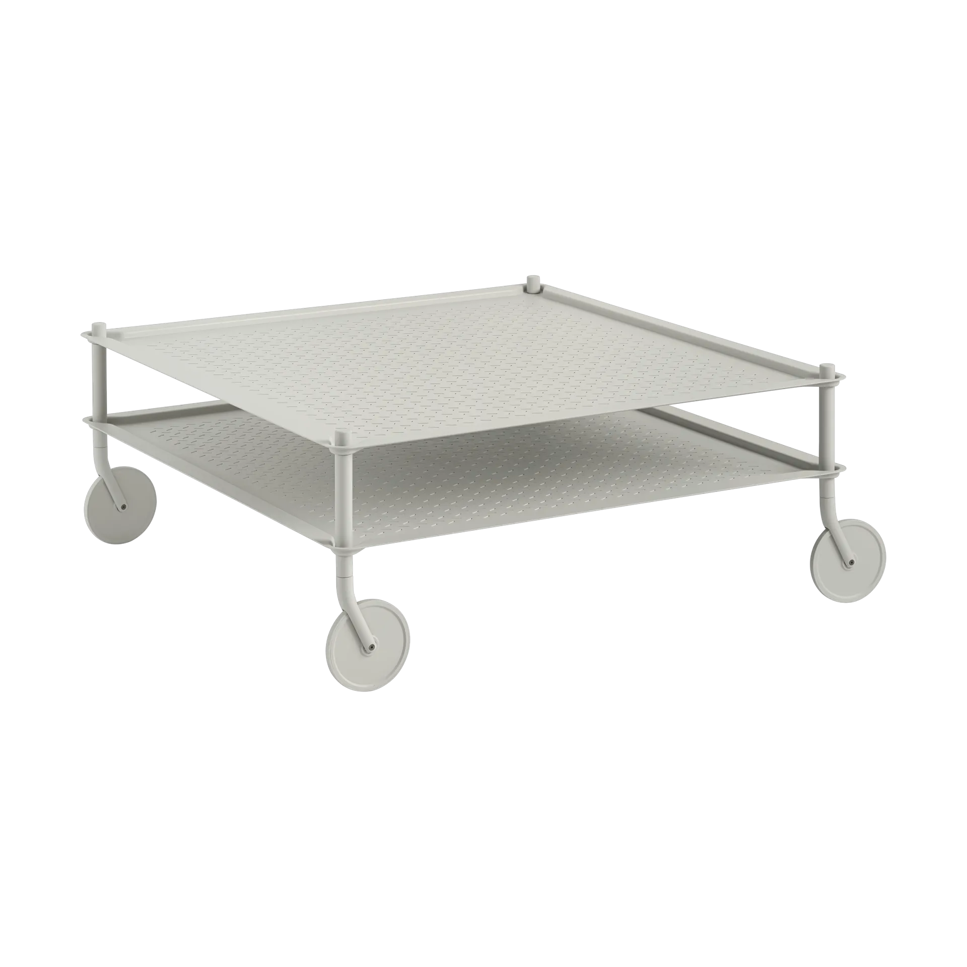 Flow Couchtisch 95x95 cm, Grey Muuto