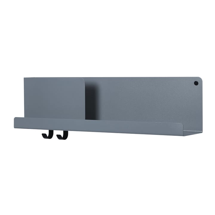 Folded Wandregal medium - Blue grey - Muuto