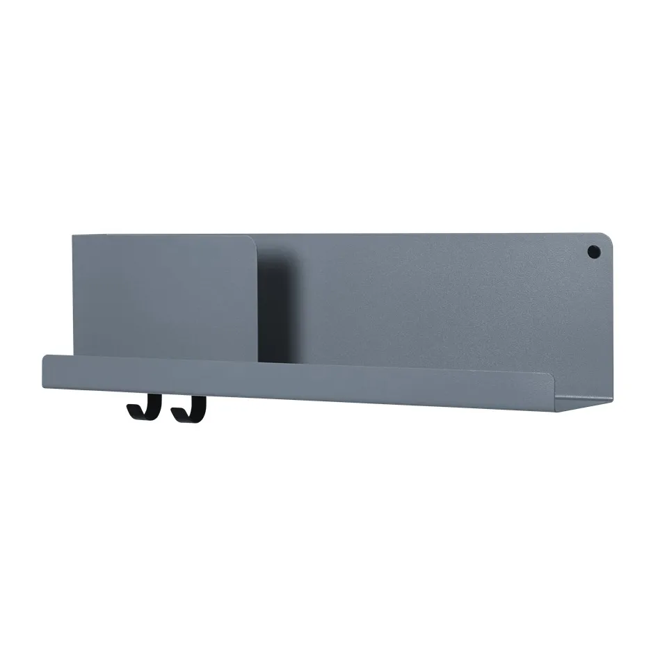 Muuto Folded Wandregal medium Blue grey