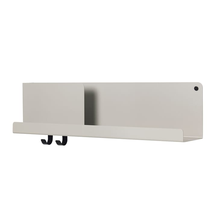 Folded Wandregal medium - Grau - Muuto