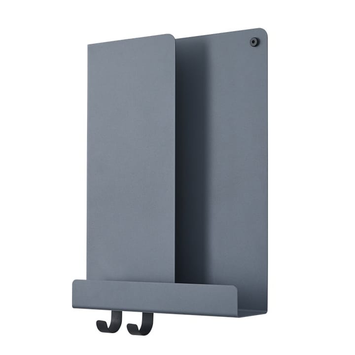 Folded Wandregal mini - Blue grey - Muuto