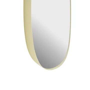 Framed Spiegel - Light yellow-clear, 150x50 cm - Muuto