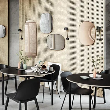 Framed Spiegel - Rose, 59x44 cm - Muuto